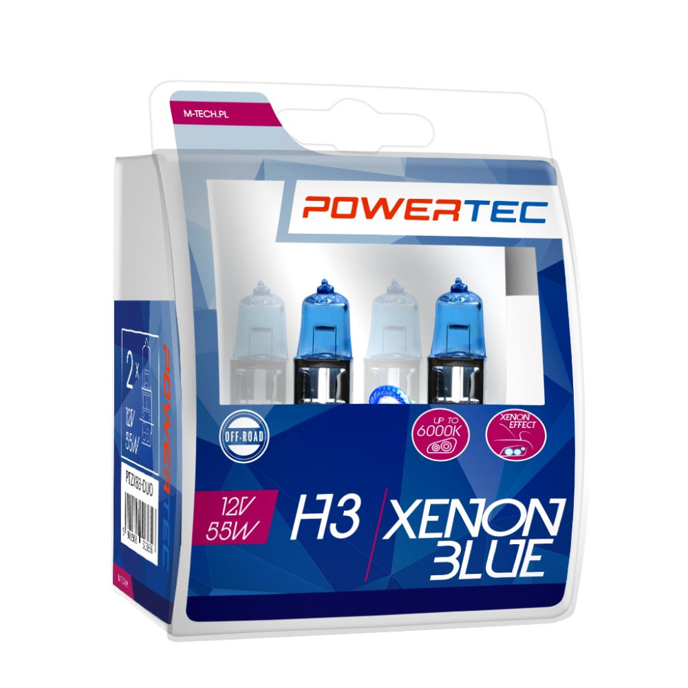 Żarówki halogenowe - Xenon Blue H3 12V